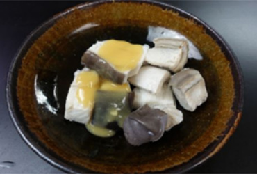 ぼうずコンニャクさん「ふか湯引き」